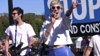 Yacht Performs Psychic City (Voodoo City) at Stop Watch Rally in DC, 10/26/2013