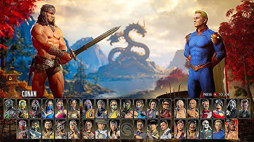 MK1 Conan Vs Homelander - Mortal Kombat 1 Gameplay