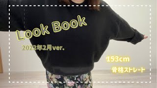 【Look Book】153cm、骨格ストレートの冬服