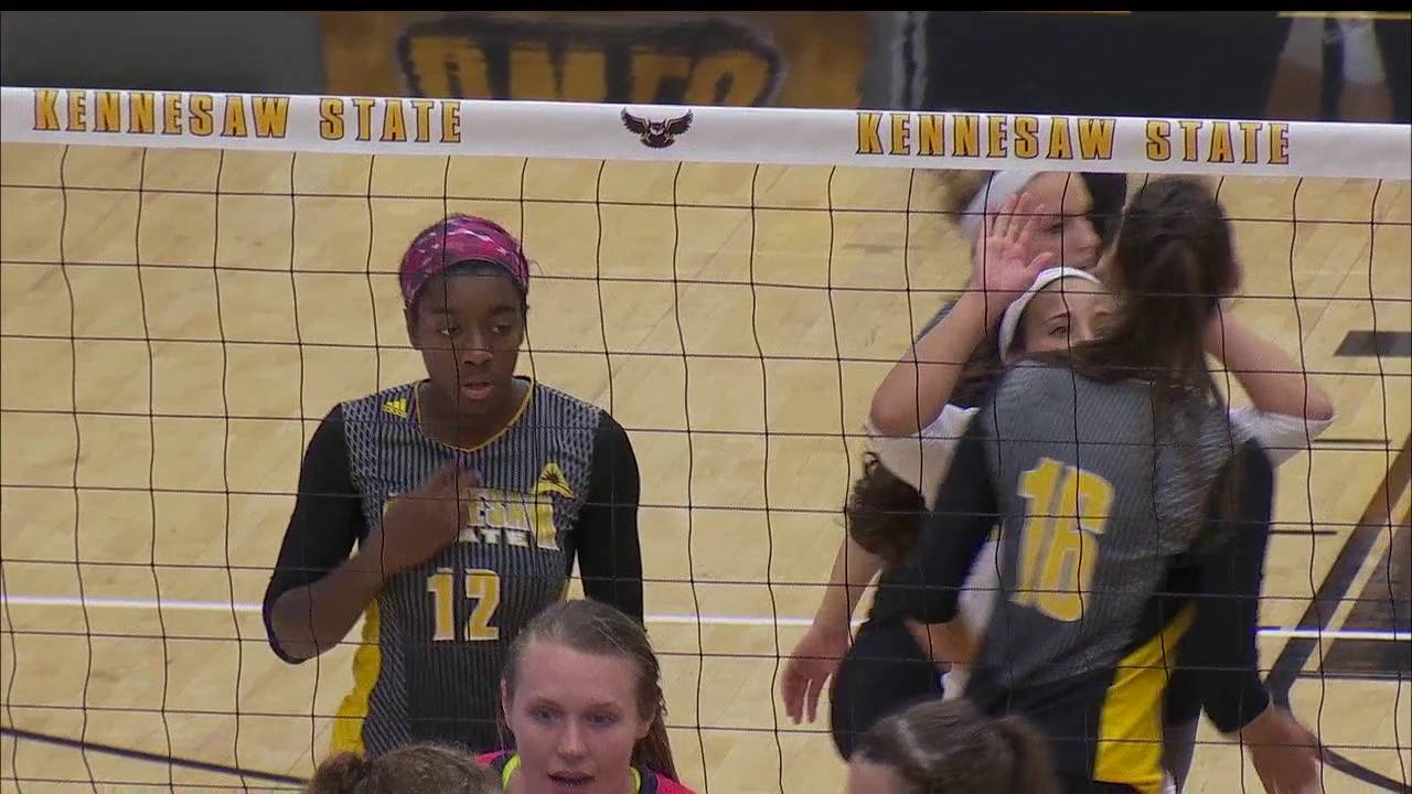 Kennesaw State Women's Volleyball Invitational Recap Day 2 YouTube