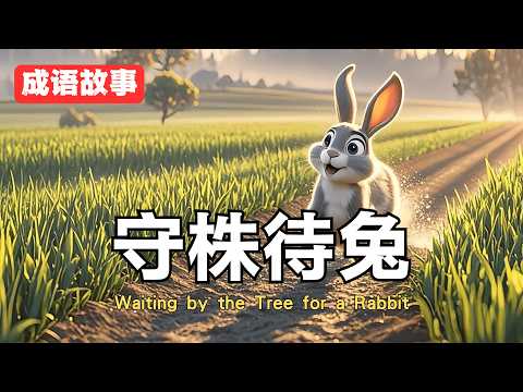 11 守株待兔｜成语故事｜Waiting by the Tree for a Rabbit