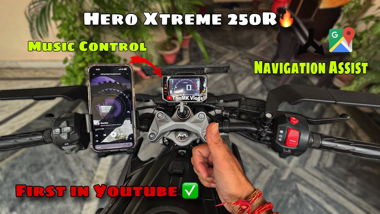Hero Xtreme 250R Music Control & Navigation Assist Explained In Detailed 🔥| First In YouTube ✅