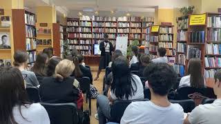 Elisoa Cynthia la Biblioteca „Târgu Mureș”