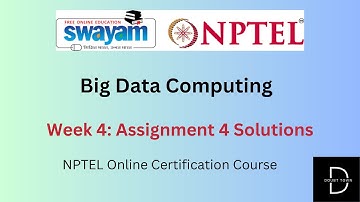 Big Data Computing Week 4 Assignment Answers || July 2024 || NPTEL