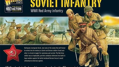 Unboxing Soviet Infantry Warlord Games