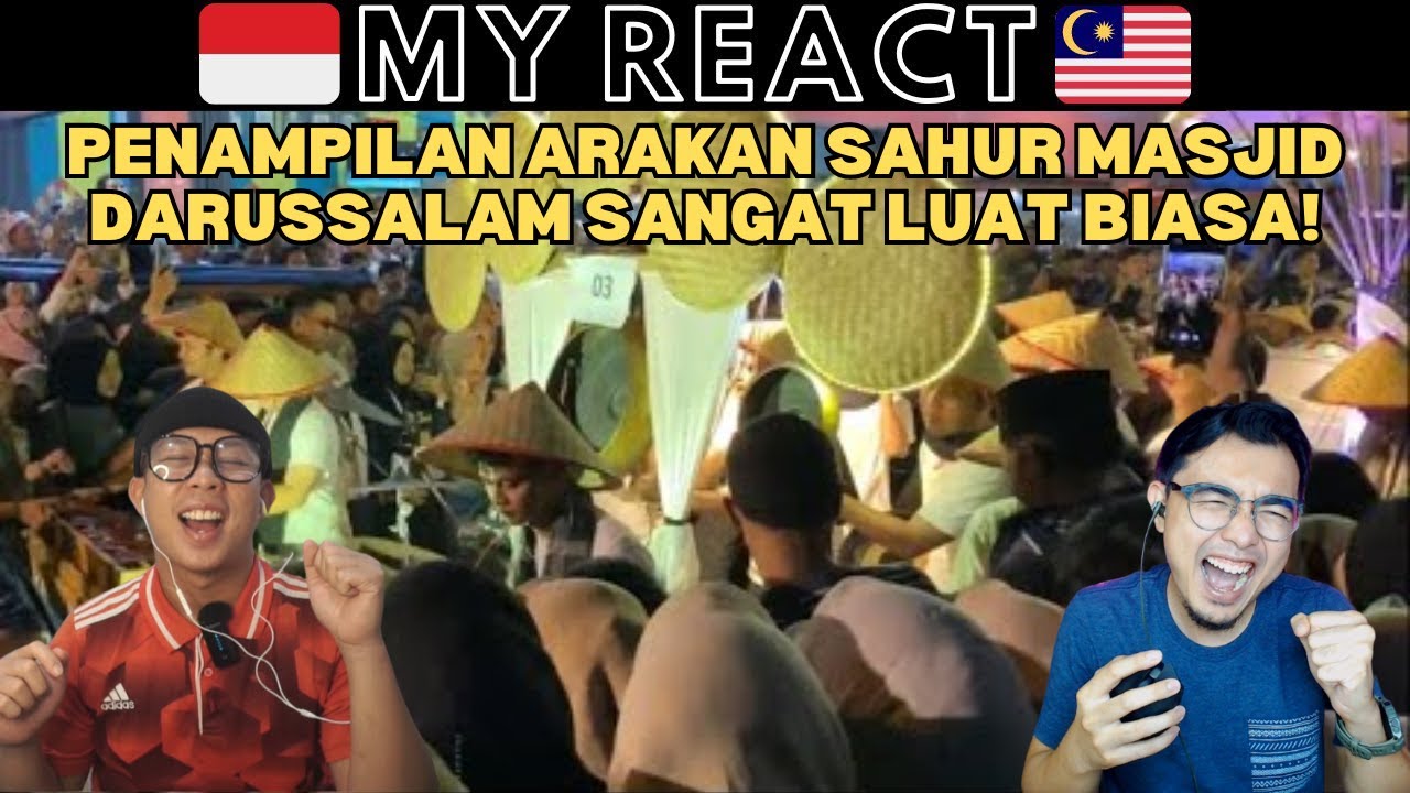 PENAMPILAN ARAKAN SAHUR MASJID DARUSSALAM SANGAT LUAT BIASA!