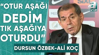 Dursun Özbek, TFF'deki Bir Toplantı Sırasında Ali Koç İle Aralarında Yaşanan Gerginliği Anlattı