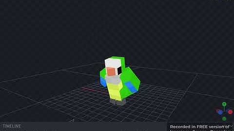 Birb - Blockbench Animation 2/4