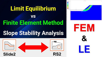 Limit Equilibrium and Finite Element Method for Slope Stability Analysis | RS2