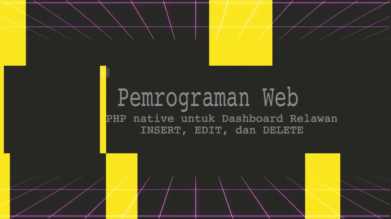 PHP Native CRUD INSERT EDIT DELETE YouTube Php native crud insert edit delete youtube
