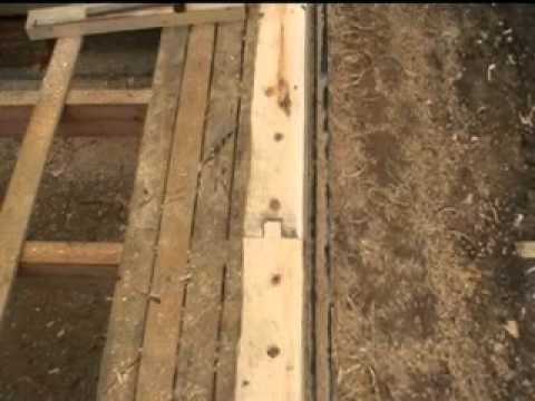 Строительство деревянного дома из бруса. Часть 1