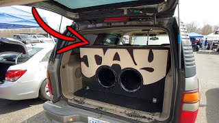 5 12” SUBWOOFERS TEAR UP TAHOE