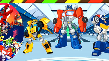 Transformers Rescue Bots: Disaster Dash - Hero Run 03 | Game Robot Khủng Long biến hình #03