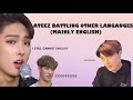 ATEEZ battling other languages for almost 10 minutes