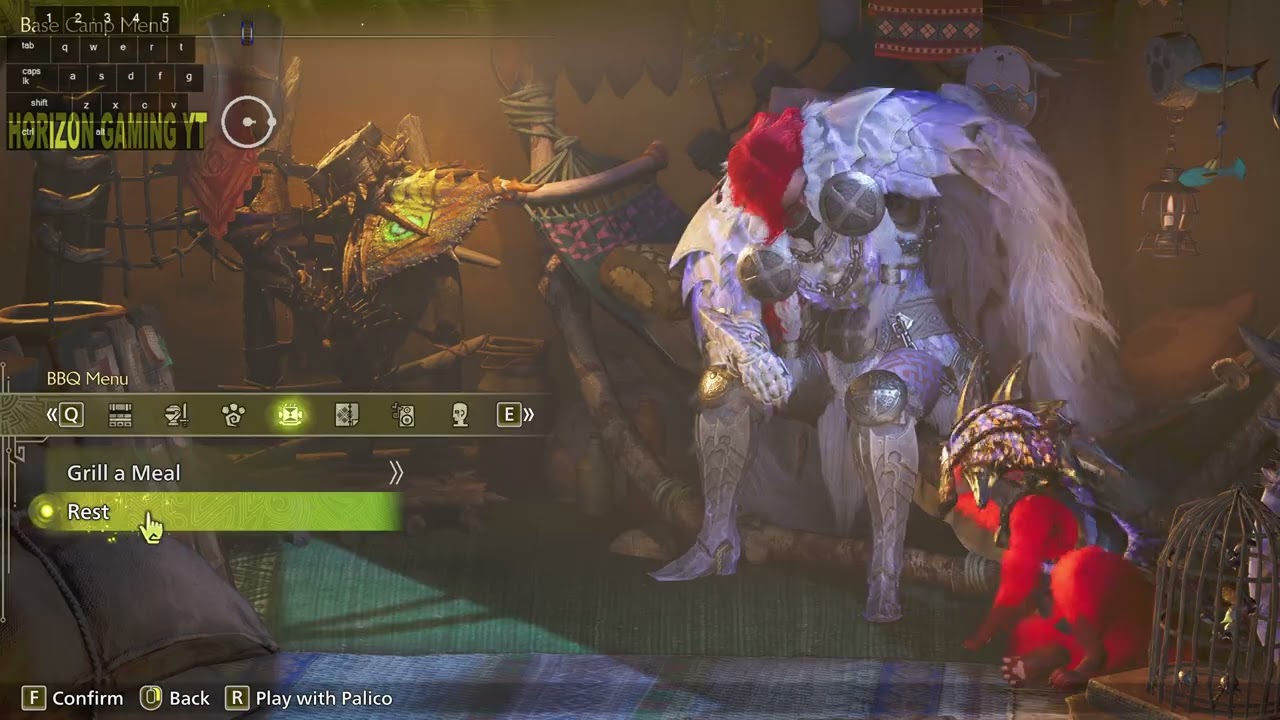 MHW How to Change Time The Weather Environment - Monster Hunter Wilds