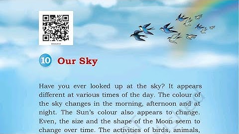Our Sky( chapter –10)class–4th ll EVS ll New NCERT book 2025 #class4 #evs #ncert #kvs #school #evs