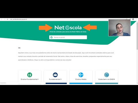 Como Utilizar o Portal NetEscola Goiás