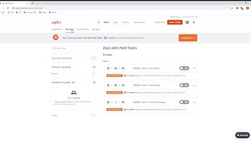 Zapier  02 Cant remove ZAPs