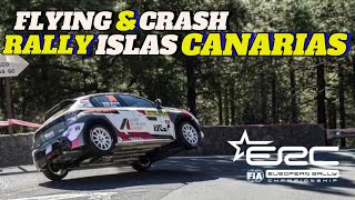 Rally Crash! Erc Rally Islas Canarias 2024 Flatout