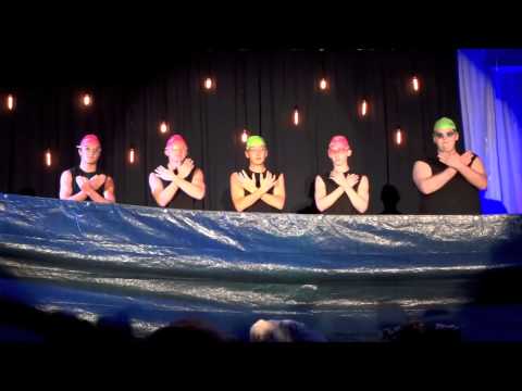 Synchronized swimming bcs talent show 2012 - YouTube 