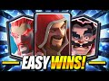 UNREAL!! TRIPLE WIZARD TRIFECTA CYCLE DECK DESTROYS EVERYTHING!! - Clash Royale