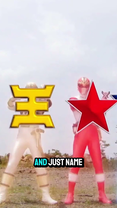 Power Rangers Zeo ORIGINAL Name