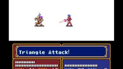 Fire Emblem 3: Mystery of the Emblem - The greatest triangle attack