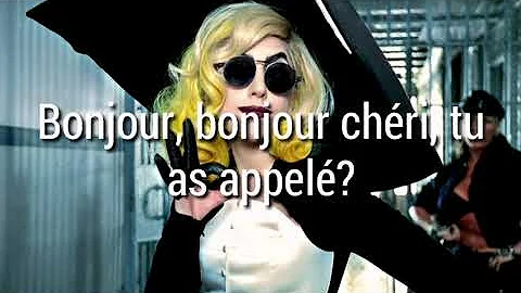 Lady gaga - telephone traduction français