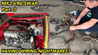 Mk2 Jetta VR6 Swap (Part. 3) CE2 WIRING , HYDRO CLUTCH & ALL THE SMALL STUFF / VW Volkswagen Golf