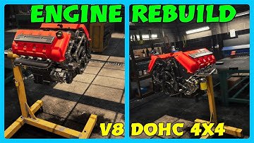 (engine rebuild) V8 DOHC 4x4