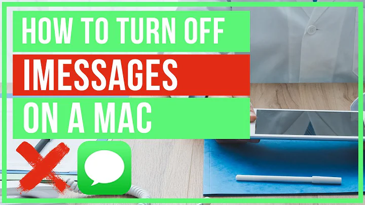 How To TURN OFF iMessage On A Mac - Notifications OFF