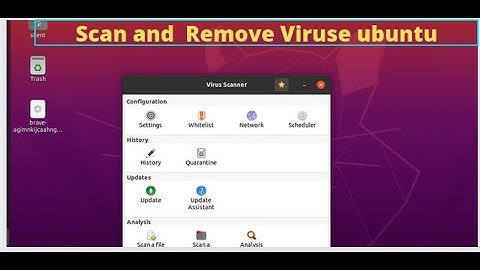 How to scan and remove viruses from  Ubuntu Linux