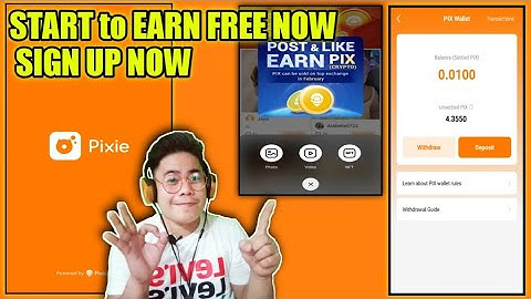 PIXIE APP new CRYPTO&NFT APP. EARN by Post & Like your Photos and Videos. Register Now for FREE