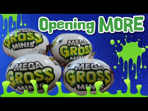 Mega Gross Minis  Opening 4 More! Finally Found NEW Ones 