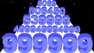 Number Rush: 2048 Challenge / Number Run Merge - (Maths Game) Level Up Asmr Game