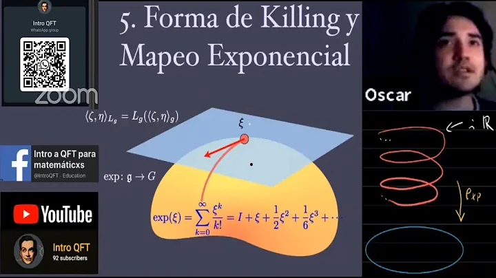 Forma de Killing y Mapeo Exponencial, Sesin 5 del ...