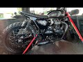 Triumph Ace cafe T120 แต่งจบ หล่อๆ เตรียมส่งเชียงราย📌📌