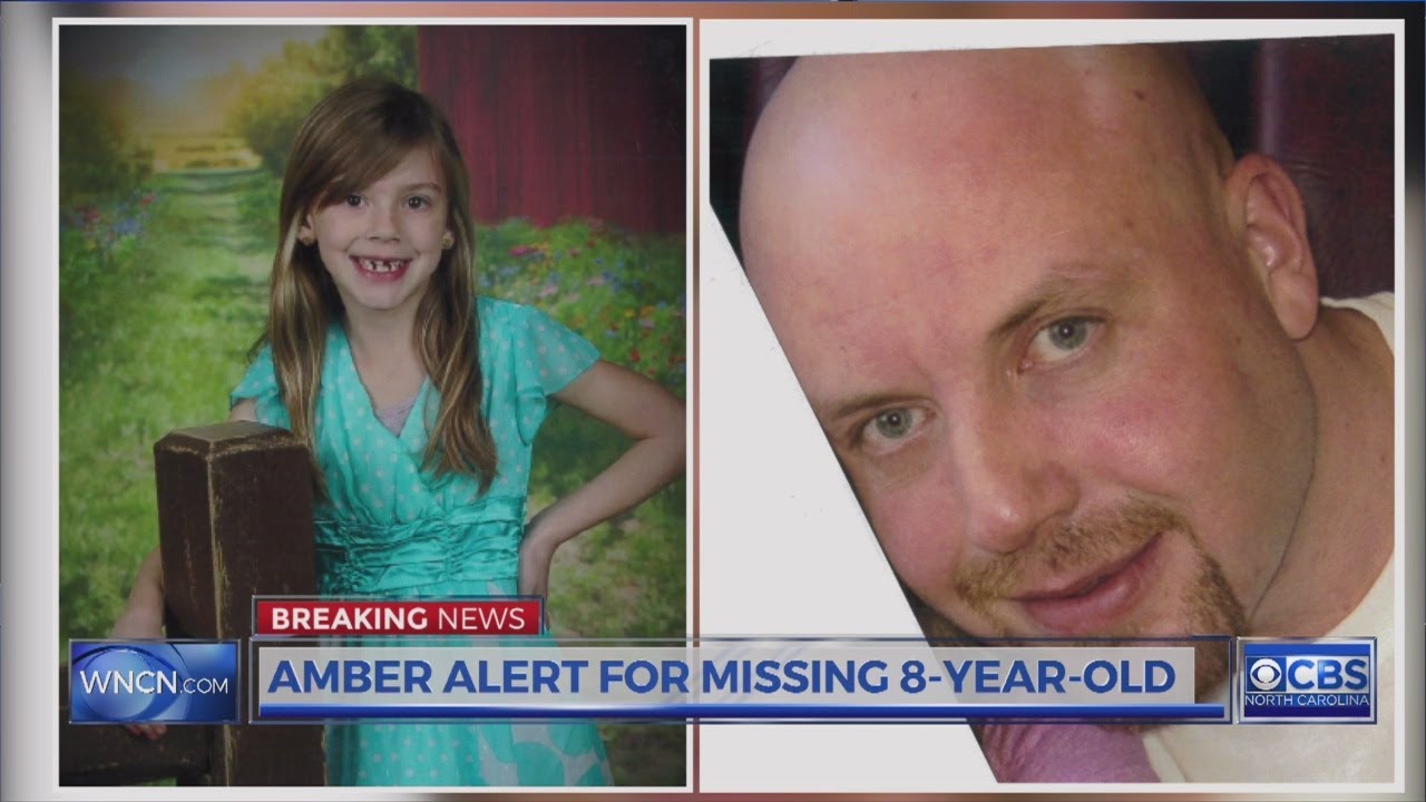 NC Amber Alert issued for abducted 8-year-old girl