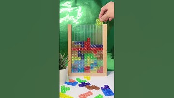 PART 415 || FULL ASMR PLAYING COLORFULL TETRIS BLOCKS PUZZLE