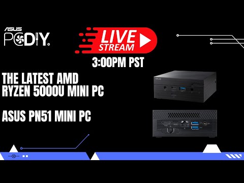 The latest AMD RYZEN 5000U mini PC - ASUS PN51 - YouTube