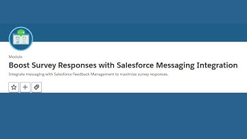 Boost Survey Responses with Salesforce Messaging Integration Trailhead || Trailhead Salesforce