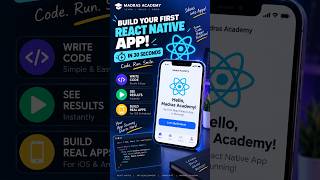 Build Your First React Native App in 30 Seconds! 🚀 #shorts