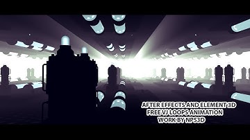 AFTER EFFECTS|ELEMENT 3D|Free Vj Loops ||WORK BY NPS3D|YOUTUBE|