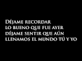 Juan Fernando Velasco - Si alguna vez te amé (Letra)