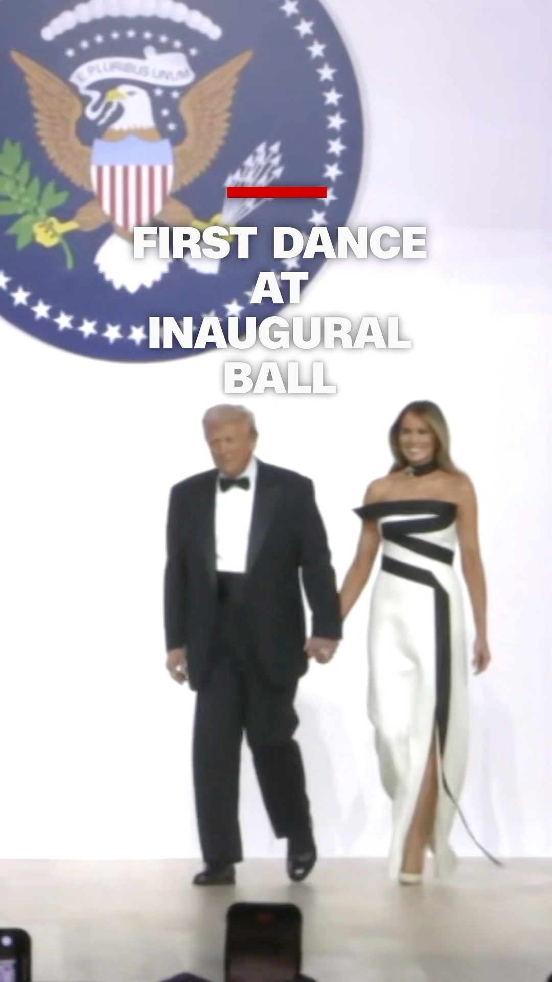 First dance at Inaugural Ball
