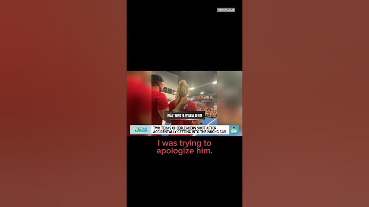 #Texas #cheerleaders shot after mistakenly getting into wrong car