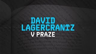 David Lagercrantz v Praze, 18. září 2019