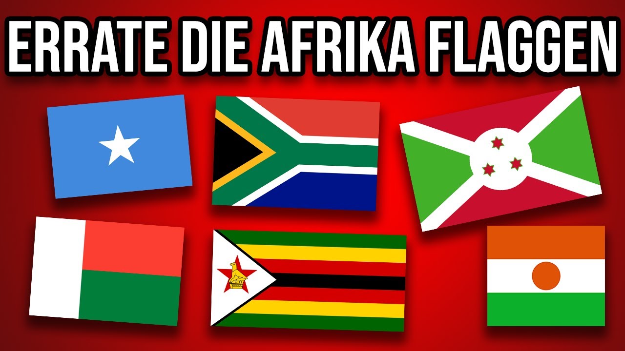 in 5 SEKUNDEN leicht bis schwer Afrika Flaggen QUIZ YouTube