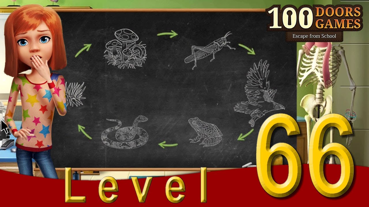 JOGO ESCAPE FROM SCHOOL - 100 DOORS GAMES, 100 PORTAS LEVEL 69