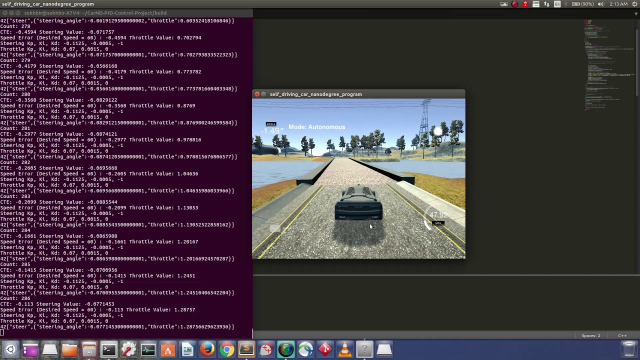 PID Controller Project Part 2 - YouTube